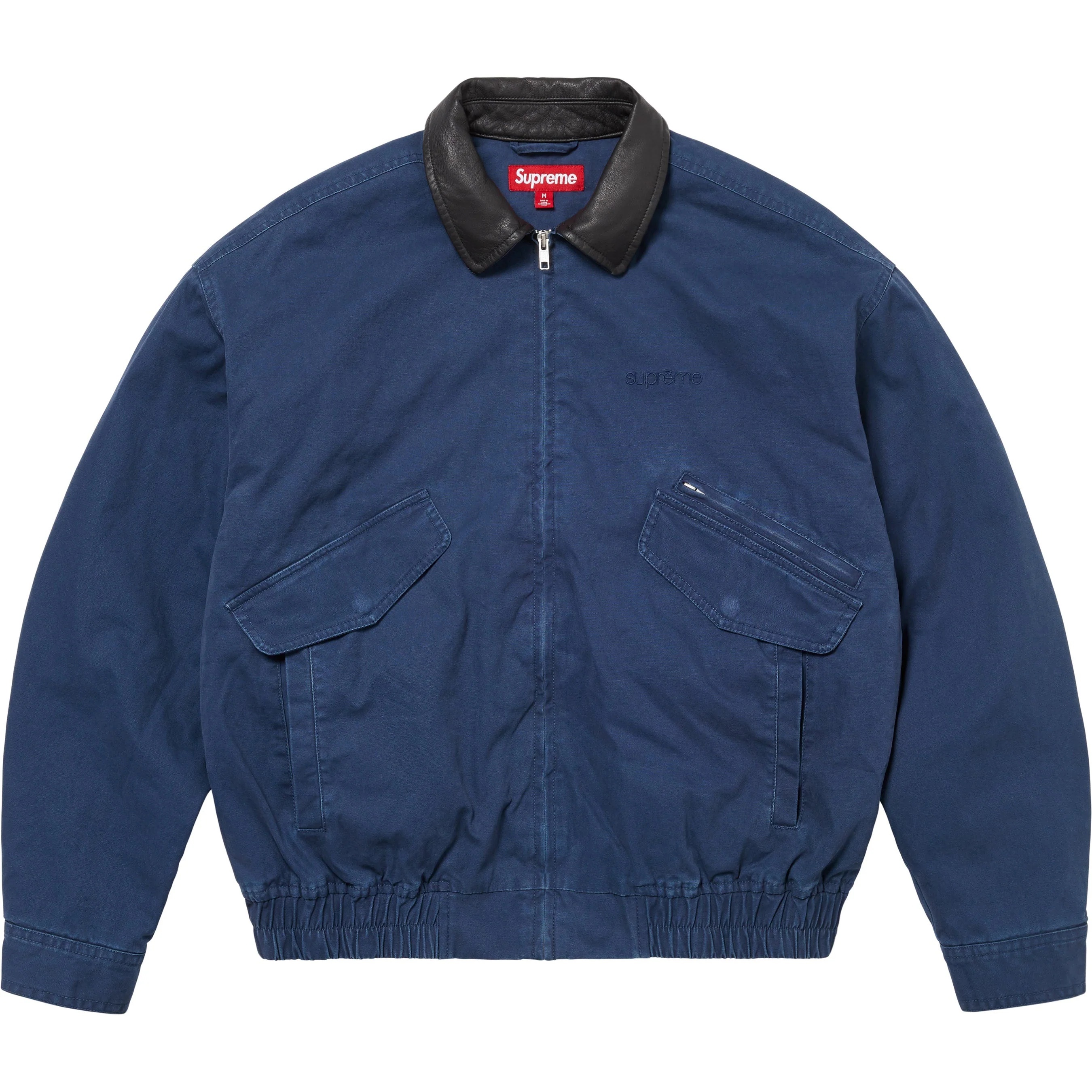 Leather Collar Utility Jacket view 5